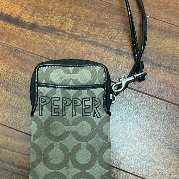 Coach Phone Holder/ Wallet - Picture 2 of 4
